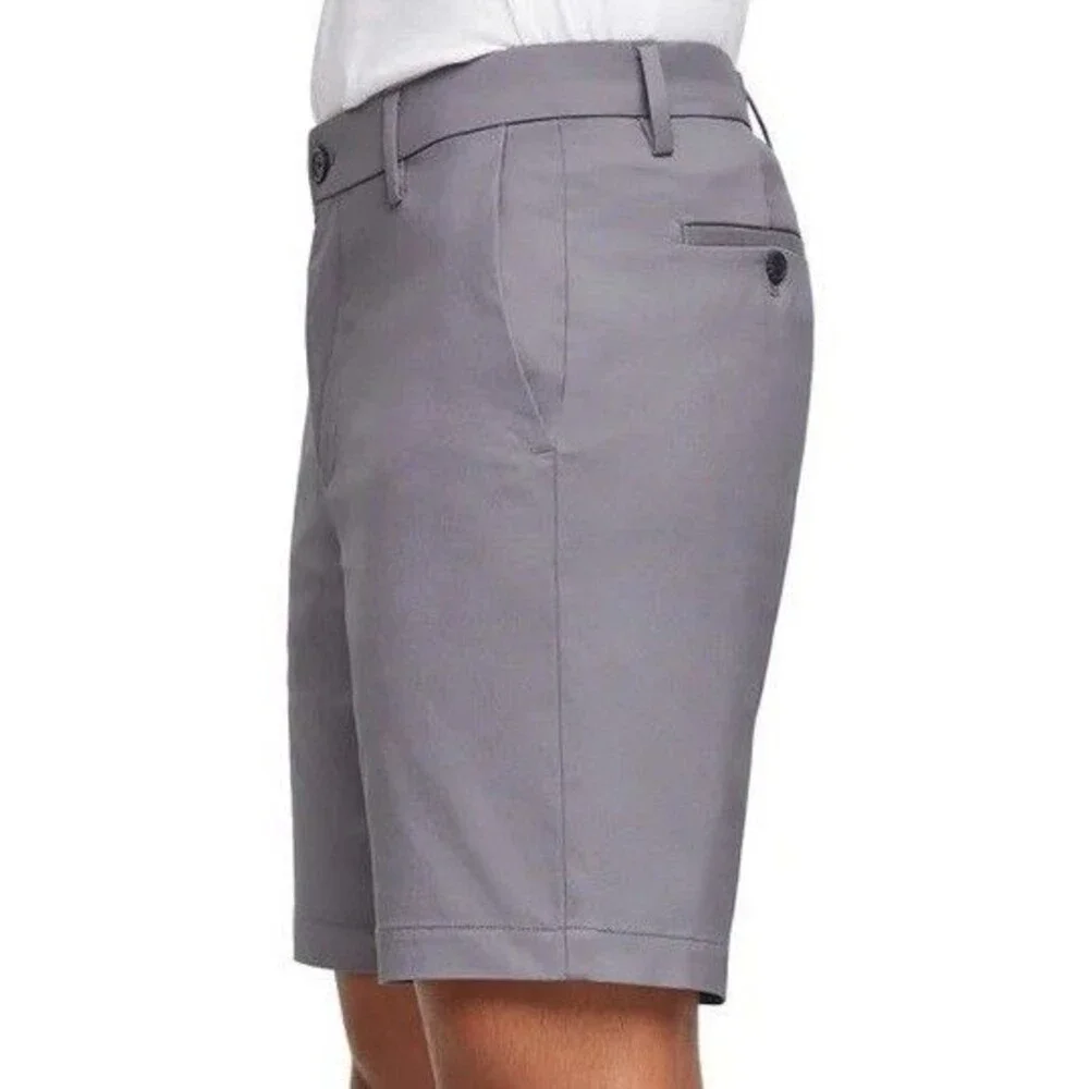 Banana Republic Men's Stretch Chino Shorts Gray 32 NWT